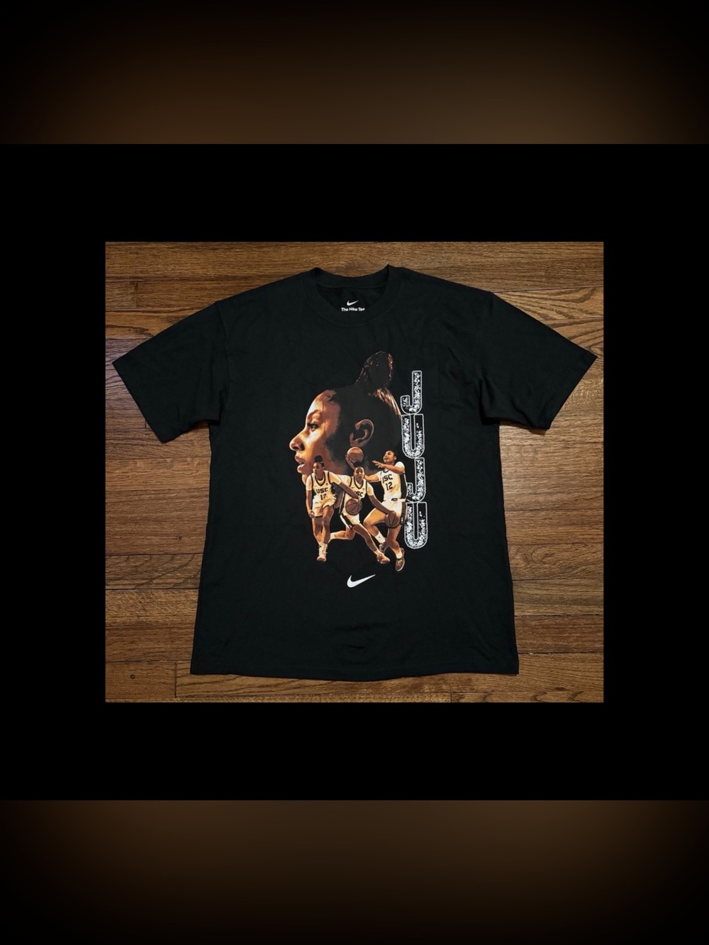 Nike JuJu Watkins USC Icon Loose Fit Dri-Fit T-Shirt Black Men’s size Medium NEW